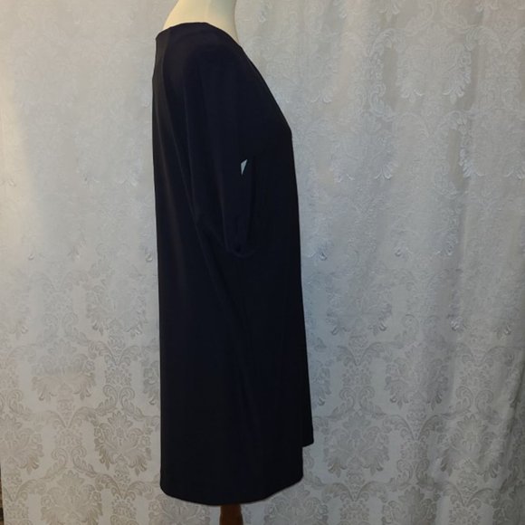 Ruby Ribbon Sapphire Blue Tunic Dress #1389 - Picture 3 of 14